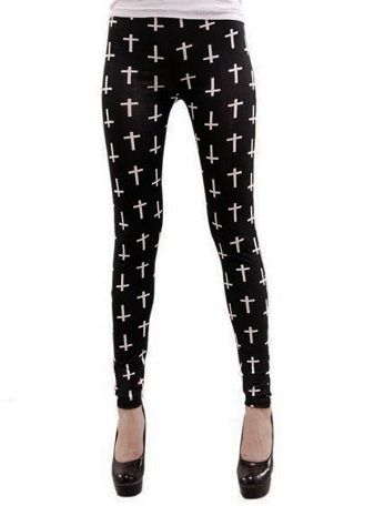 Leggin Preta - Cruz (Pronta Entrega)