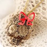Colar Caveirinha Cute